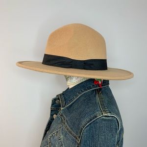 Tan Fedora Hat